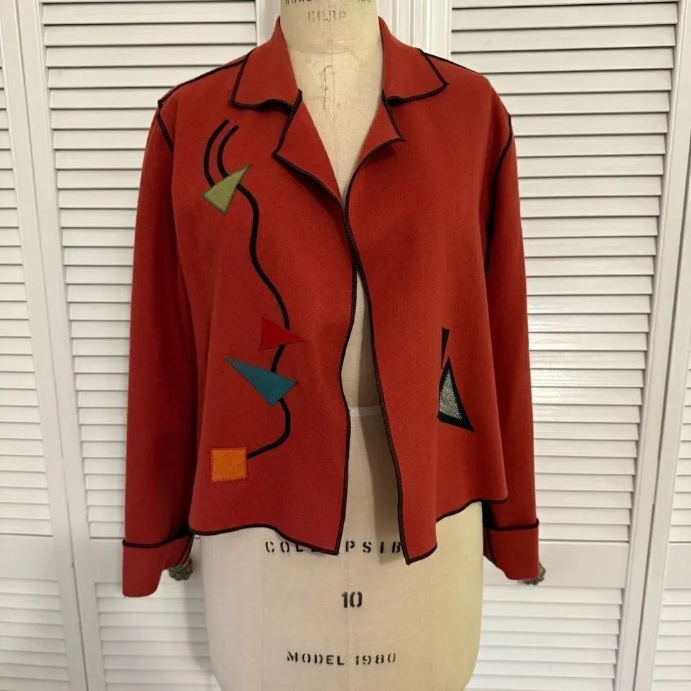 Beppa Vintage Red(pinkish) Wool Jacket